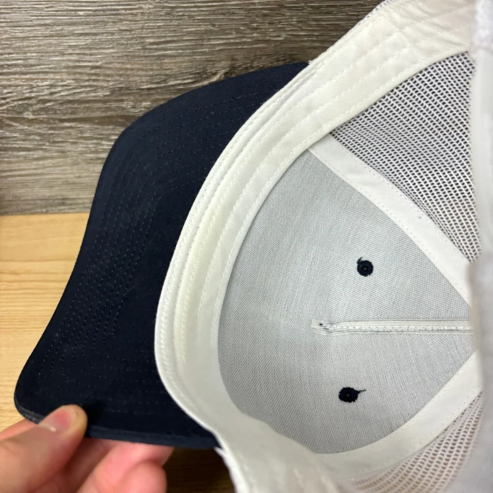 Palm Beach‎ Hat Cap Snap Back Blue Florida Beach Fishing Anchor Richardson